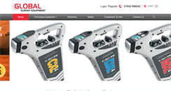 Desktop Screenshot of globalsurveyequipment.com