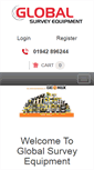 Mobile Screenshot of globalsurveyequipment.com